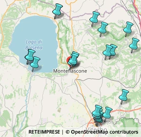 Mappa Via Alighieri, 01027 Montefiascone VT, Italia (10.289)