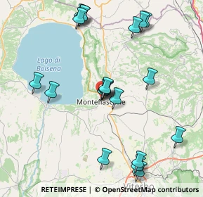 Mappa Via Alighieri, 01027 Montefiascone VT, Italia (9.021)