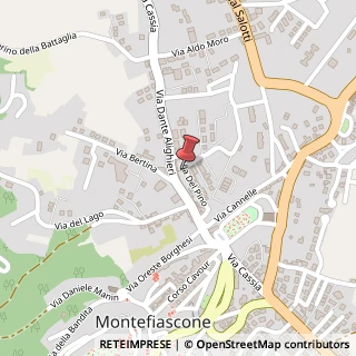 Mappa Via del Pino, 31, 01027 Montefiascone, Viterbo (Lazio)