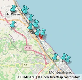 Mappa Via Leonardo Da Vinci, 64029 Silvi TE, Italia (2.33143)