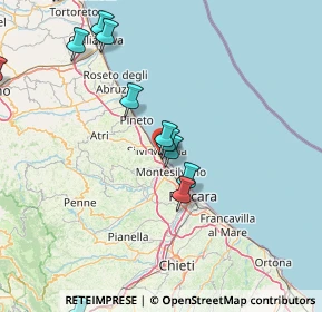 Mappa Via Leonardo Da Vinci, 64029 Silvi TE, Italia (21.46429)