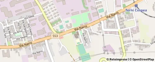 Mappa Terni