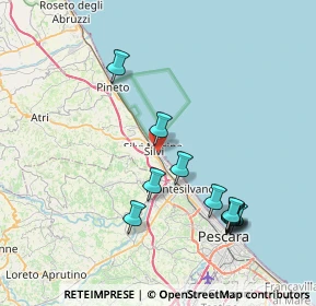 Mappa Via Torino, 64028 Silvi TE, Italia (8.27273)