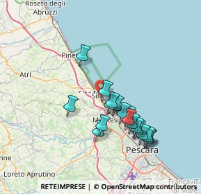 Mappa Via Torino, 64028 Silvi TE, Italia (6.91056)
