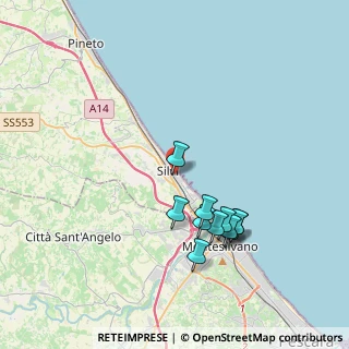 Mappa Via Bari, 64028 Silvi TE, Italia (3.77636)