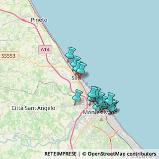 Mappa Via Bari, 64028 Silvi TE, Italia (3.224)