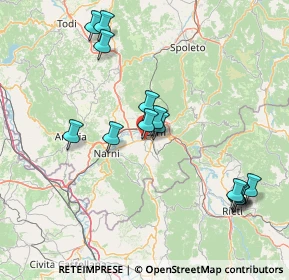 Mappa Via della Chimica, 05100 Terni TR, Italia (16.75071)
