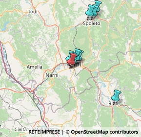 Mappa Via della Chimica, 05100 Terni TR, Italia (17.26364)