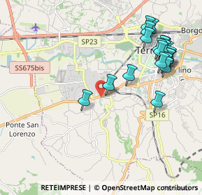 Mappa Via della Chimica, 05100 Terni TR, Italia (2.4395)