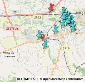 Mappa Via della Chimica, 05100 Terni TR, Italia (2.524)