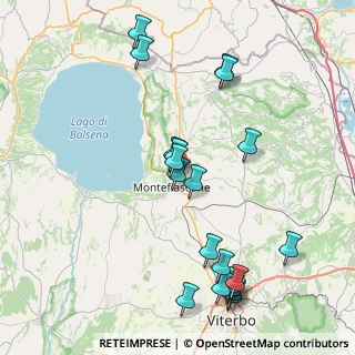 Mappa Via Alcide de Gasperi, 01027 Montefiascone VT, Italia (9.594)
