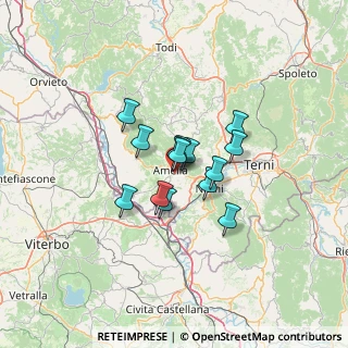 Mappa Strada di Cecanibbio, 05022 Amelia TR, Italia (8.43571)