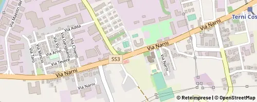 Mappa Terni