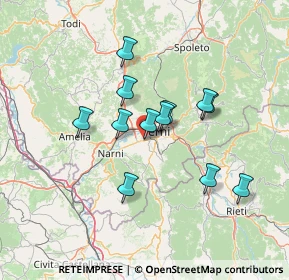 Mappa Via Arno, 05100 Terni TR, Italia (11.75)