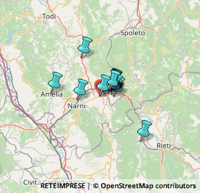 Mappa Via Arno, 05100 Terni TR, Italia (6.76769)