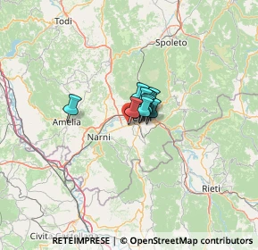 Mappa Via Arno, 05100 Terni TR, Italia (4.41727)