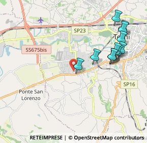 Mappa Via Mincio, 05100 Terni TR, Italia (2.28917)