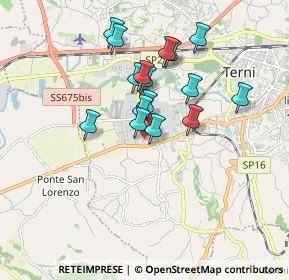 Mappa Via Arno, 05100 Terni TR, Italia (1.5425)