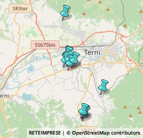 Mappa Via Narni, 05100 Terni TR, Italia (2.76)