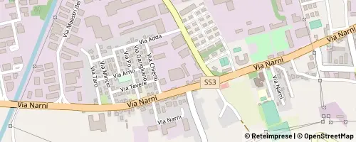 Mappa Terni