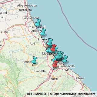 Mappa Via Italia, 64028 Silvi TE, Italia (10.19632)
