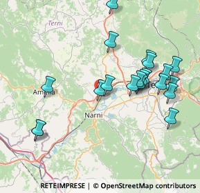 Mappa Narni Scalo, 05035 Narni TR, Italia (8.4595)
