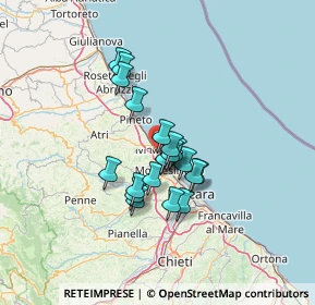 Mappa Via Michelangelo Buonarroti, 64028 Silvi TE, Italia (9.9995)