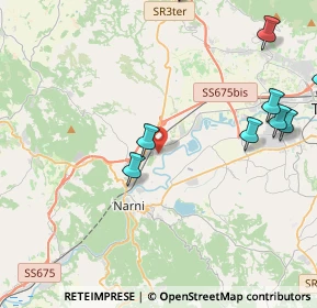 Mappa Strada provinciale Maratta, 05035 Narni TR, Italia (6.2325)