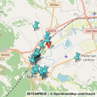 Mappa Strada provinciale Maratta, 05035 Narni TR, Italia (1.973)