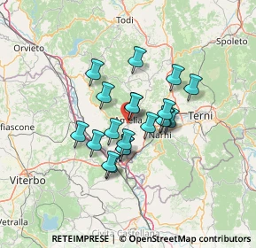 Mappa SP8, 05022 Amelia TR, Italia (10.046)