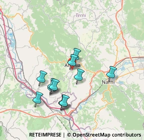 Mappa SP8, 05022 Amelia TR, Italia (7.05917)
