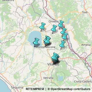 Mappa Via Cardinale Salotti, 01027 Montefiascone VT, Italia (11.054)