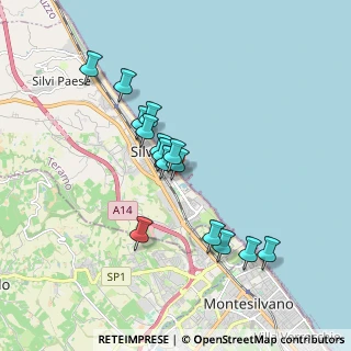 Mappa HERMITAGE hotel, 64028 Silvi TE, Italia (1.62533)