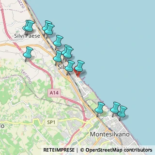 Mappa HERMITAGE hotel, 64028 Silvi TE, Italia (2.32357)