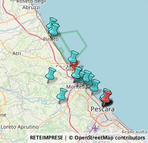 Mappa HERMITAGE hotel, 64028 Silvi TE, Italia (7.371)