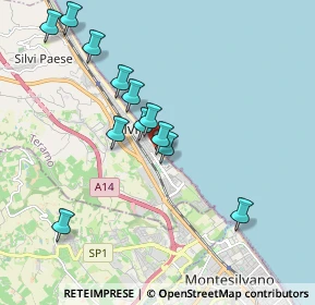 Mappa HERMITAGE hotel, 64028 Silvi TE, Italia (1.90083)