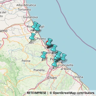 Mappa HERMITAGE hotel, 64028 Silvi TE, Italia (10.00385)
