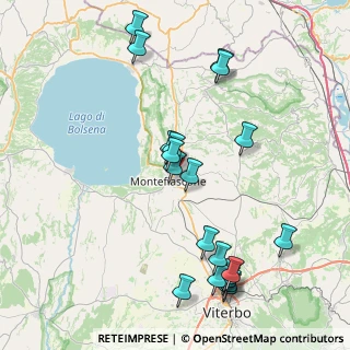 Mappa Via Bastiglia, 01027 Montefiascone VT, Italia (9.459)