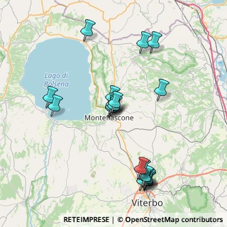 Mappa Via Bastiglia, 01027 Montefiascone VT, Italia (8.3525)