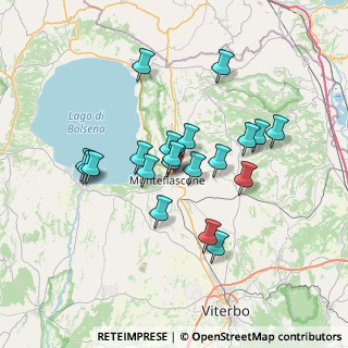 Mappa Via Bastiglia, 01027 Montefiascone VT, Italia (6.2795)