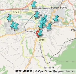 Mappa Via Americo Patrizi, 05100 Terni TR, Italia (1.84846)