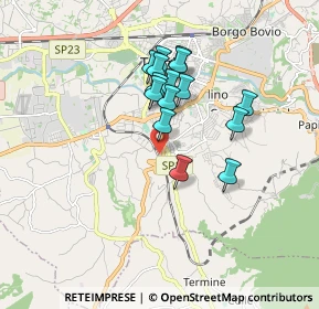 Mappa Via Americo Patrizi, 05100 Terni TR, Italia (1.48067)