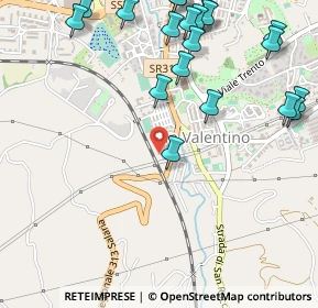 Mappa Via Americo Patrizi, 05100 Terni TR, Italia (0.726)