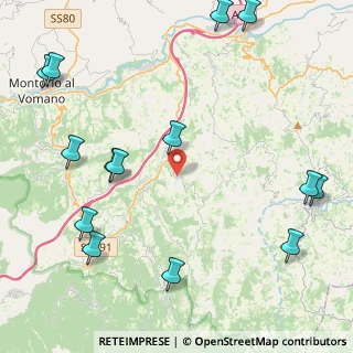 Mappa Via Giacomo Matteotti, 64030 Castel Castagna TE, Italia (6.04143)