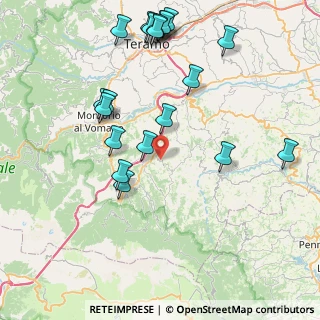 Mappa Via Giacomo Matteotti, 64030 Castel Castagna TE, Italia (9.7465)