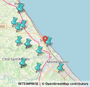 Mappa Via Statale Sud, 64028 Silvi TE, Italia (5.05357)