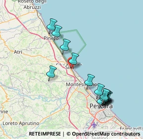 Mappa Via Statale Sud, 64028 Silvi TE, Italia (8.58733)