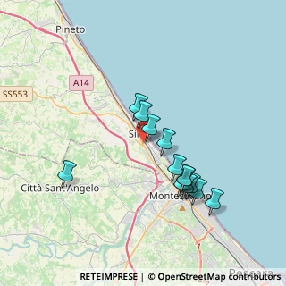 Mappa Via Statale Sud, 64028 Silvi TE, Italia (3.48692)