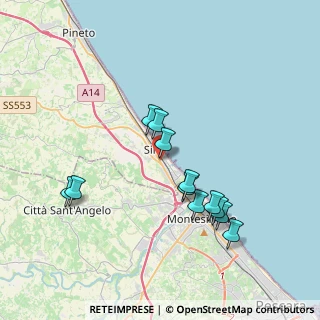 Mappa Via Statale Sud, 64028 Silvi TE, Italia (3.71083)