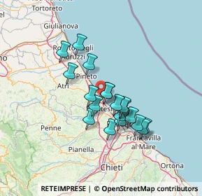 Mappa Via Statale Sud, 64028 Silvi TE, Italia (11.07947)